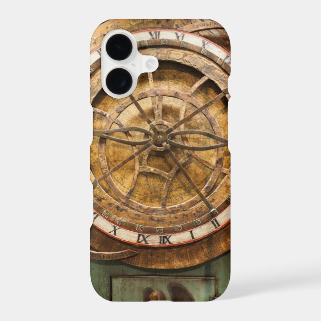 Antique clock face, Germany Iphone Case (Back)