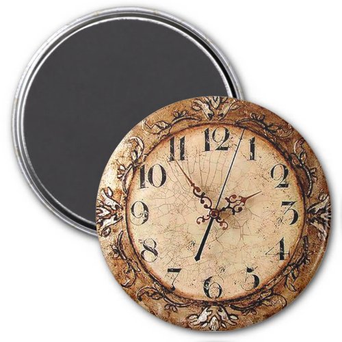 Antique Clock Magnet