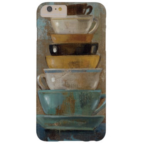 Antique Coffee Cups Barely There iPhone 6 Plus Case