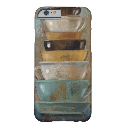 Antique Coffee Cups Barely There iPhone 6 Case