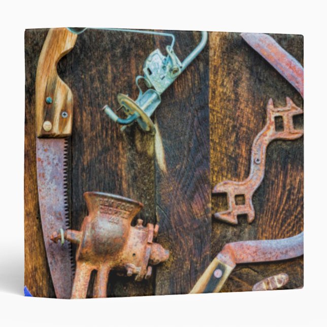 Antique collection on wall 3 ring binder (Front/Spine)