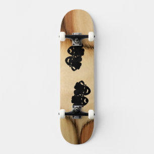 Antique Comedy and Tragedy Theater Masks Jester Skateboard Deck