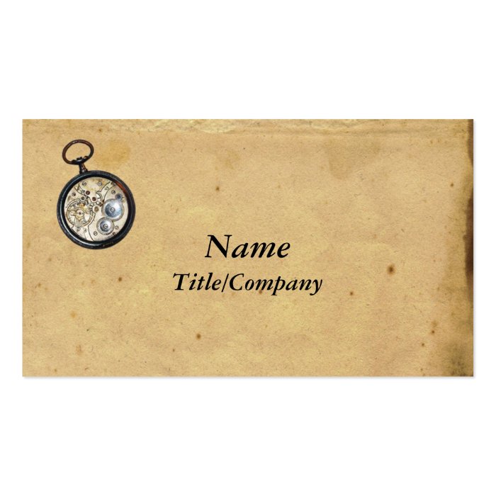 Antique Compass Business Card Template