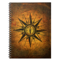 Antique Compass Rose Notebook