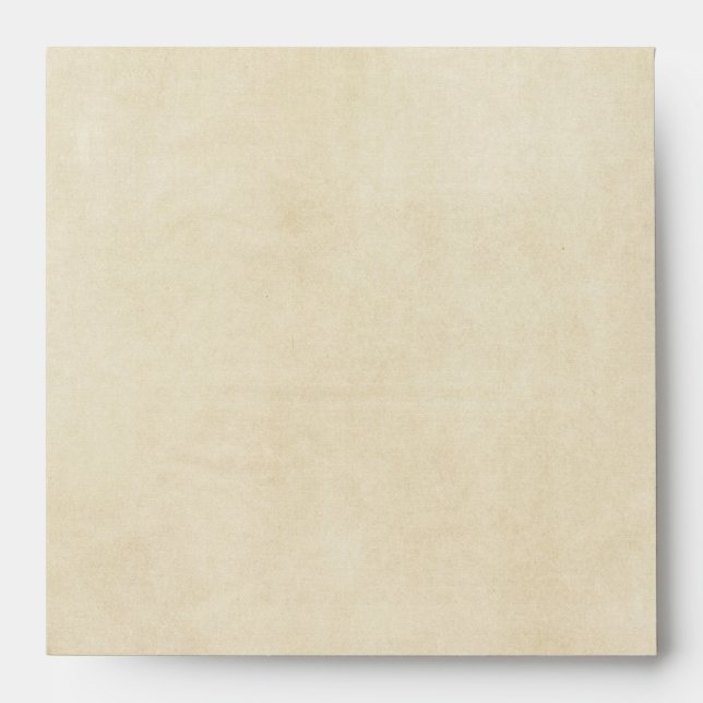 Antique Cream Paper Envelope (Front)