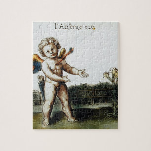 Antique Cupid Love Missing You Otto Van Veen Jigsaw Puzzle