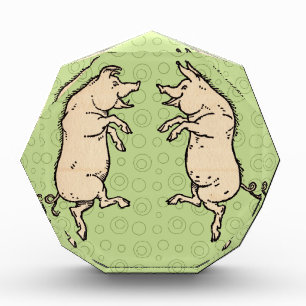 Antique Dancing Pigs: Whimsical Vintage Piggy Jig Award