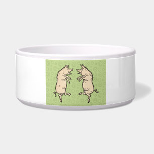 Antique Dancing Pigs: Whimsical Vintage Piggy Jig Bowl