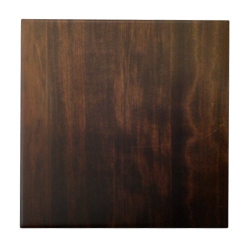 Antique Dark Wood Design Tile