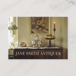 Antique Dealer Business Card