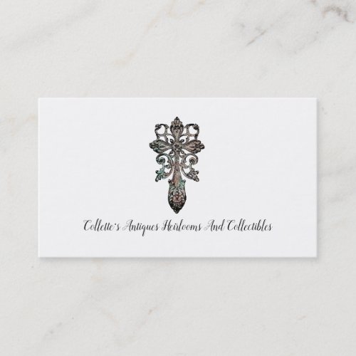 Antique Dealer Heirloom Collectible  Business Card