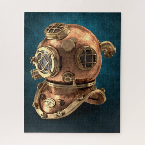 Antique Deep Sea Diving Helmet Jigsaw Puzzle