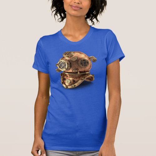 Antique Deep Sea Diving Helmet T_Shirt