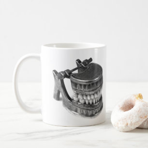 Antique Dental Model Horror Oddity Coffee Mug