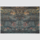 Antique Distressed Dark  Botanical Decoupage