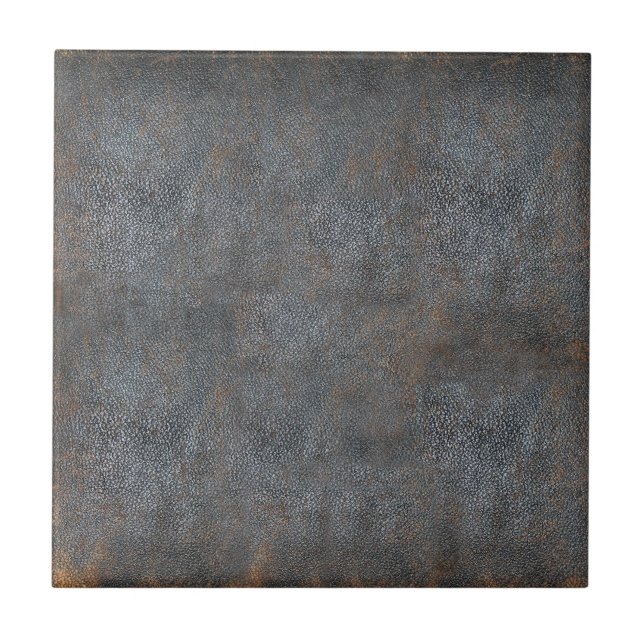 Antique Distressed Leather Book Tile (Front)