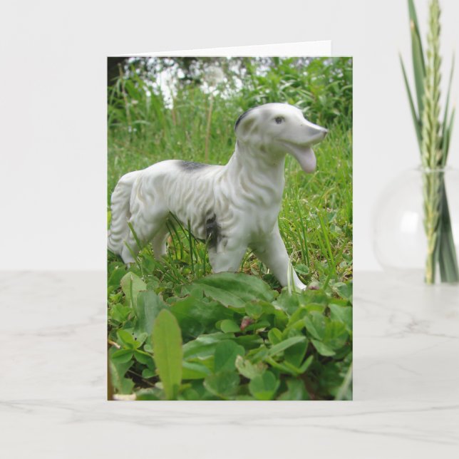 Antique Dog Card (Front)