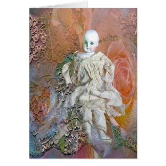 Antique Doll Card