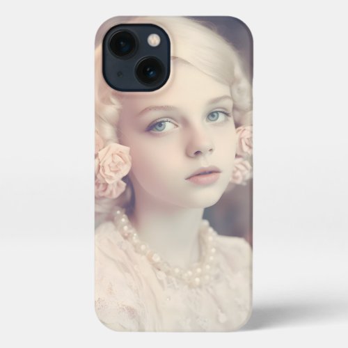 antique doll iPhone 13 case