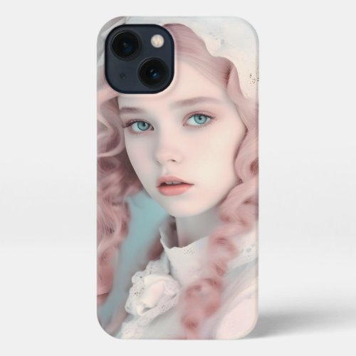 antique doll iPhone 13 case