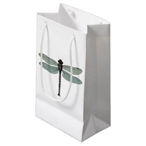 Antique Dragonfly Illustration Gift Bag