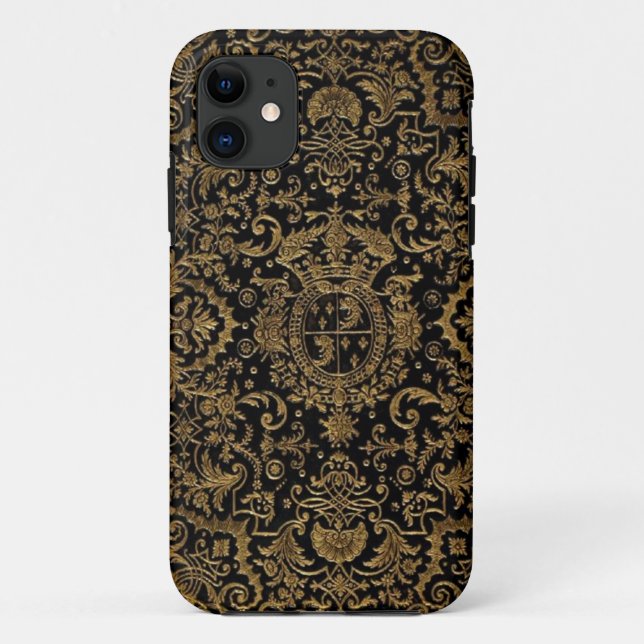 Antique Dubuisson French Leather book cover (Back)