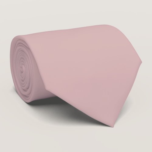 Antique Dusky Rose Pastel Neck Tie