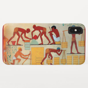 ANTIQUE EGYPT ARCHITECTURAL CONSTRUCTION iPhone XS MAX CASE