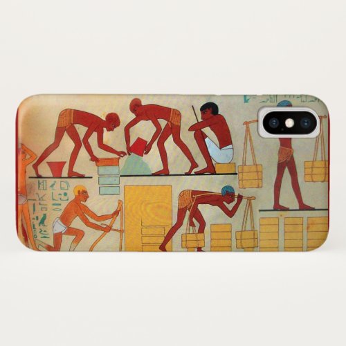 ANTIQUE EGYPT ARCHITECTURAL CONSTRUCTION iPhone X CASE
