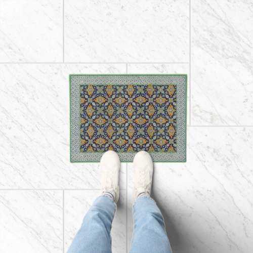 Antique Egyptian Arabic Art Pattern  Doormat