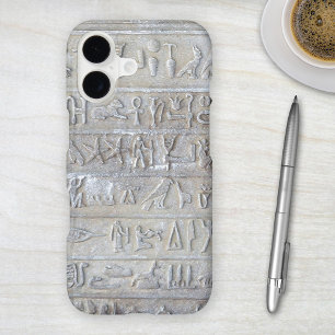 Antique Egyptian Hieroglyphics Script Phone Case