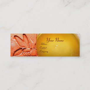 ANTIQUE EGYPTIAN HONEY BEE BEEKEEPER WAX SEAL MINI BUSINESS CARD
