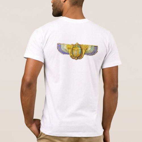 ANTIQUE EGYPTIAN WINGED SCARAB CORNUCOPIA JEWEL T_Shirt