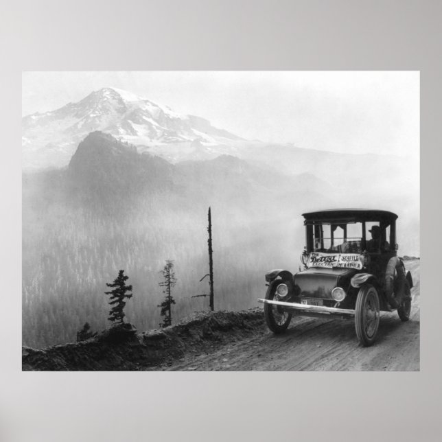 Antique Electric Car, 1919 Poster (Front)