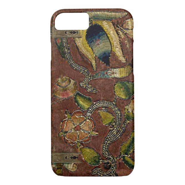 Antique Embroidered Velvet Case-Mate iPhone Case (Back)