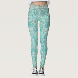 Antique Ephemera 1 Leggings