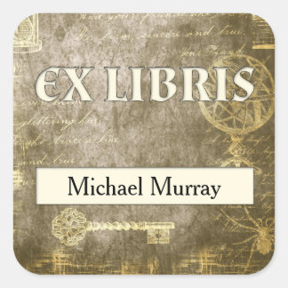 Antique Ex Libris Personalized Bookplates