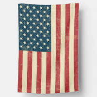 Vintage Faded American Flag State Names Words Art, Zazzle