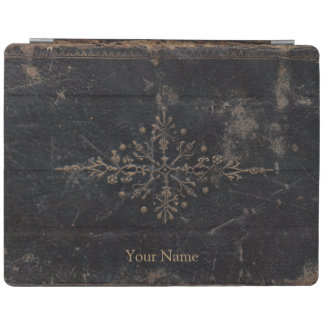 Antique Faux Leather Book iPad Smart Cover