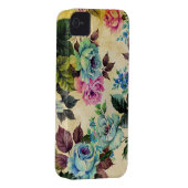 Antique Floral Case-Mate iPhone 4 Case-Mate iPhone Case (Back/Right)