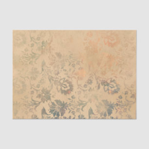 Antique Floral Damask Tissue Paper