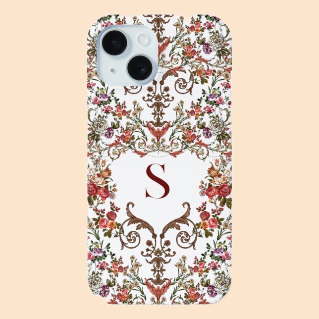 Antique floral filigree  Case-Mate iPhone case (Creator Uploaded)