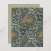 Antique Flower Morris Garden Floral Wallpaper (Front/Back)