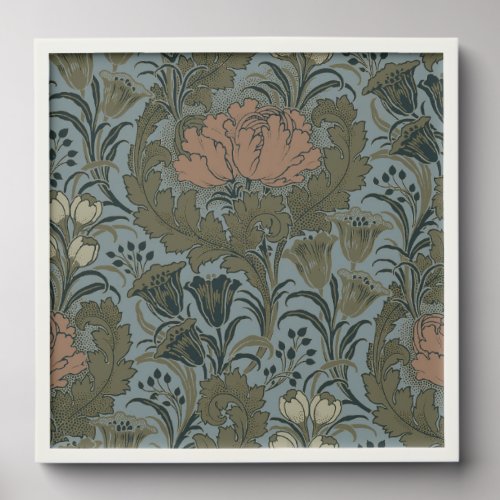 Antique Flower Morris Garden Floral Wallpaper Peel And Stick Photo Tile