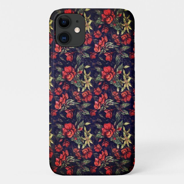 Antique Flowers by Alexandra Cook aka Linandara Case-Mate iPhone Case (Back)