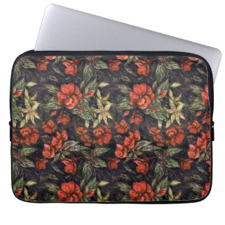Antique Flowers by Alexandra Cook aka Linandara Laptop Sleeve