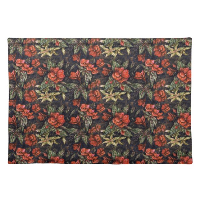 Antique Flowers by Alexandra Cook aka Linandara Placemat (Front)