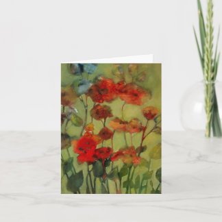 Antique Flowers II ・ Michelle Abrams - card