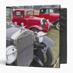 Antique Ford automobiles 3 Ring Binder