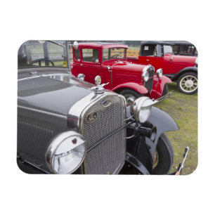 Antique Ford automobiles Magnet